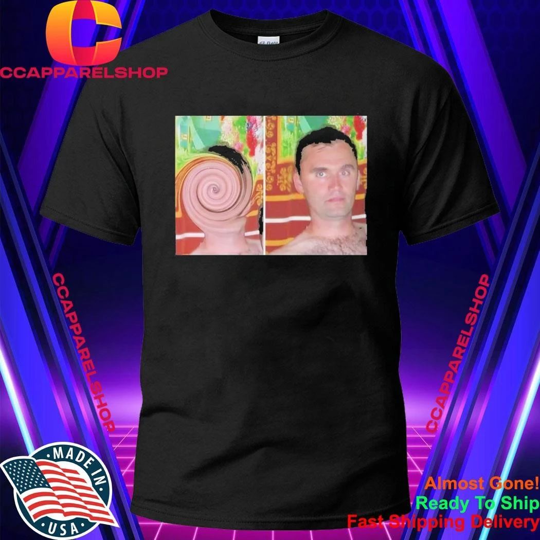 Swirly Kirk Charlie Robocough Shirt