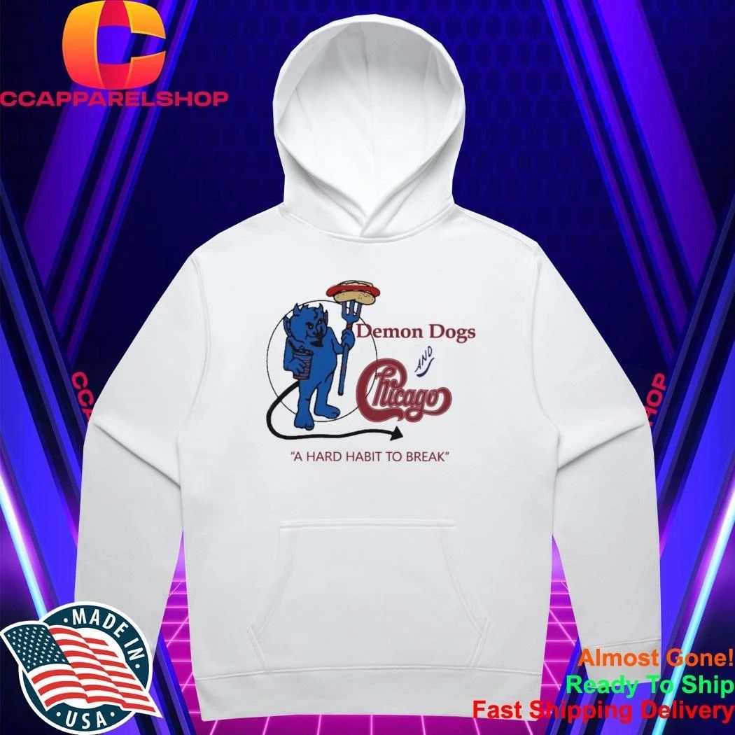 Demon Dogs And Chicago A Hard Habit To Break Evil Shirt