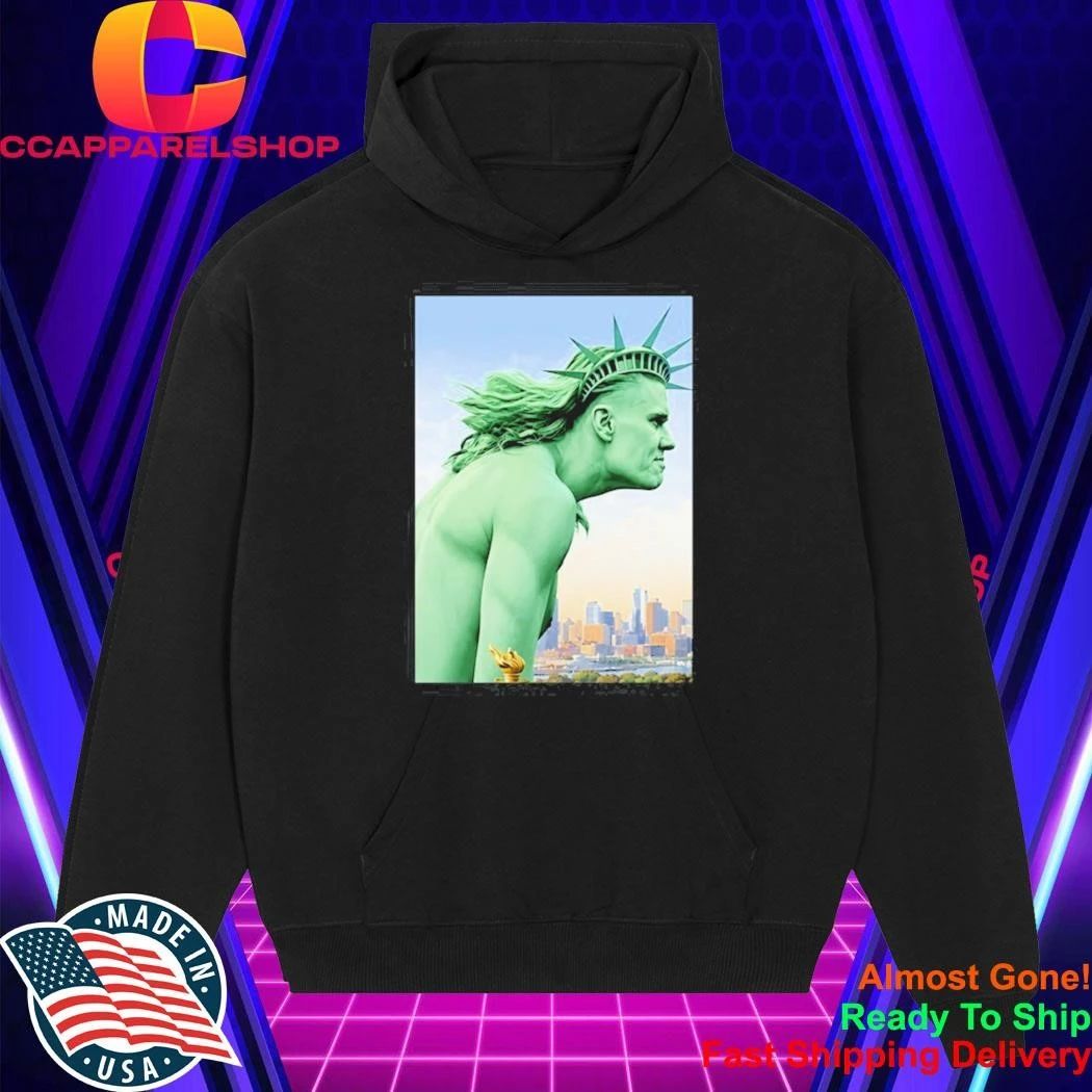 Erling Haaland Manchester City Statue of Liberty Liberty Enlightening the World meme Shirt