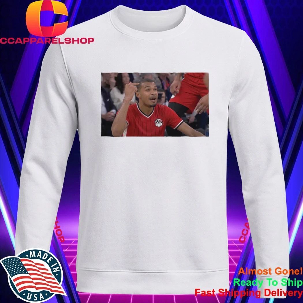 Victor Wembanyama Egypt Football National Team Kit Pointing Head Shirt