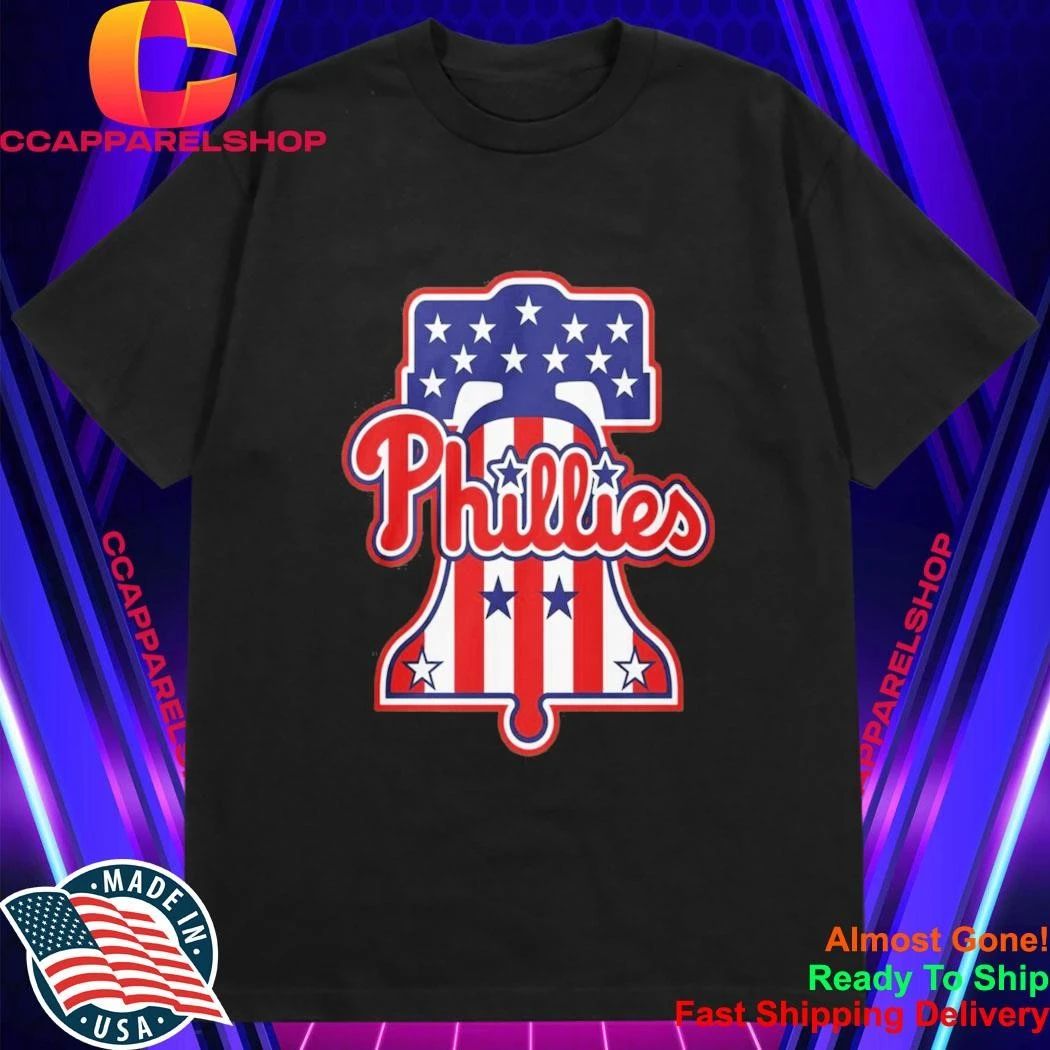 Phillies Liberty Bell Patriotic 250Th Anniversary Shirt