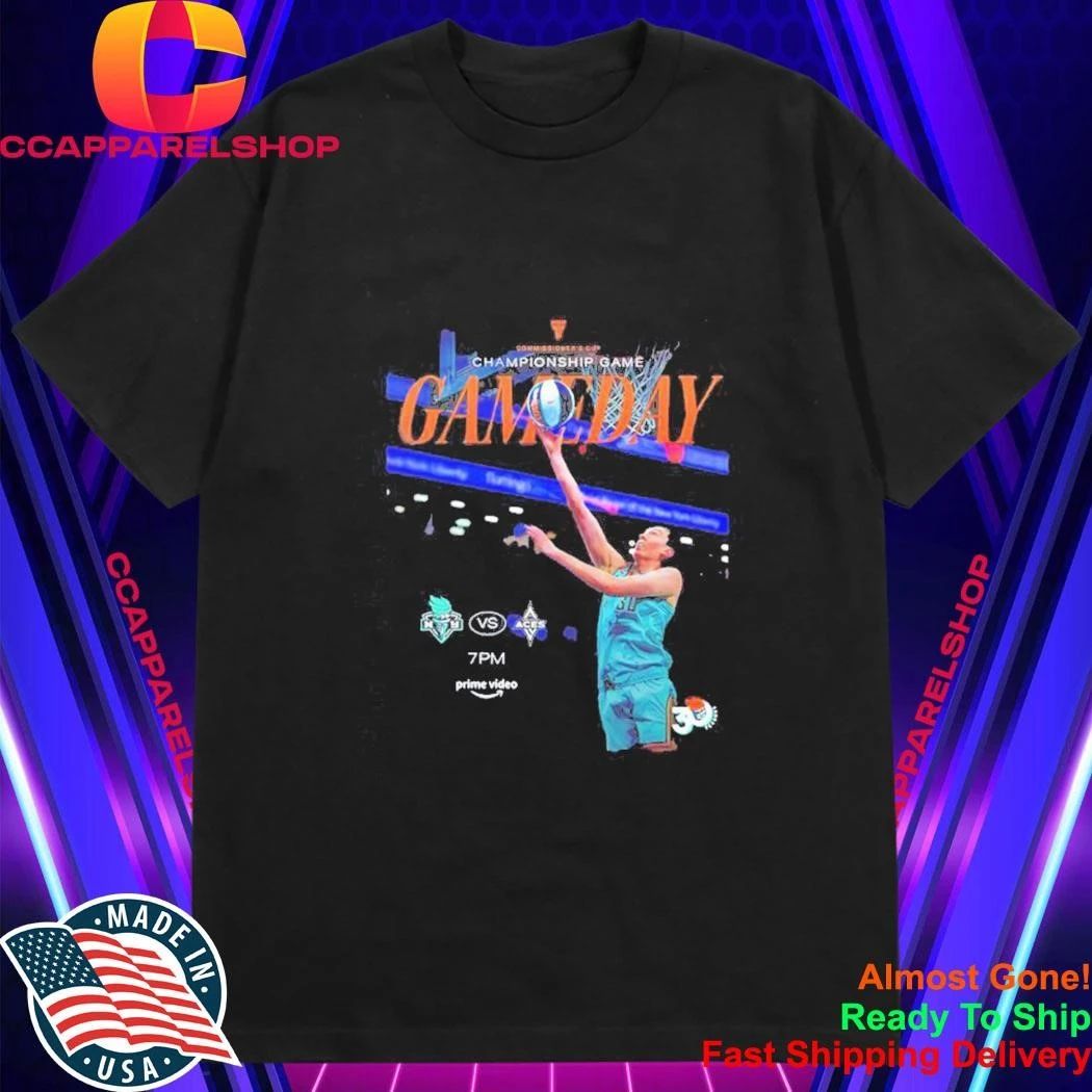 New York Liberty vs. Las Vegas Aces 2026 WNBA Commissioner’s Cup Champions Game Shirt