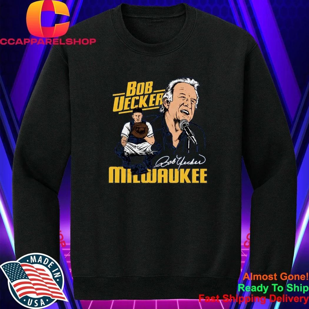 Bob Uecker Milwaukee Brewers Baseball Shirt
