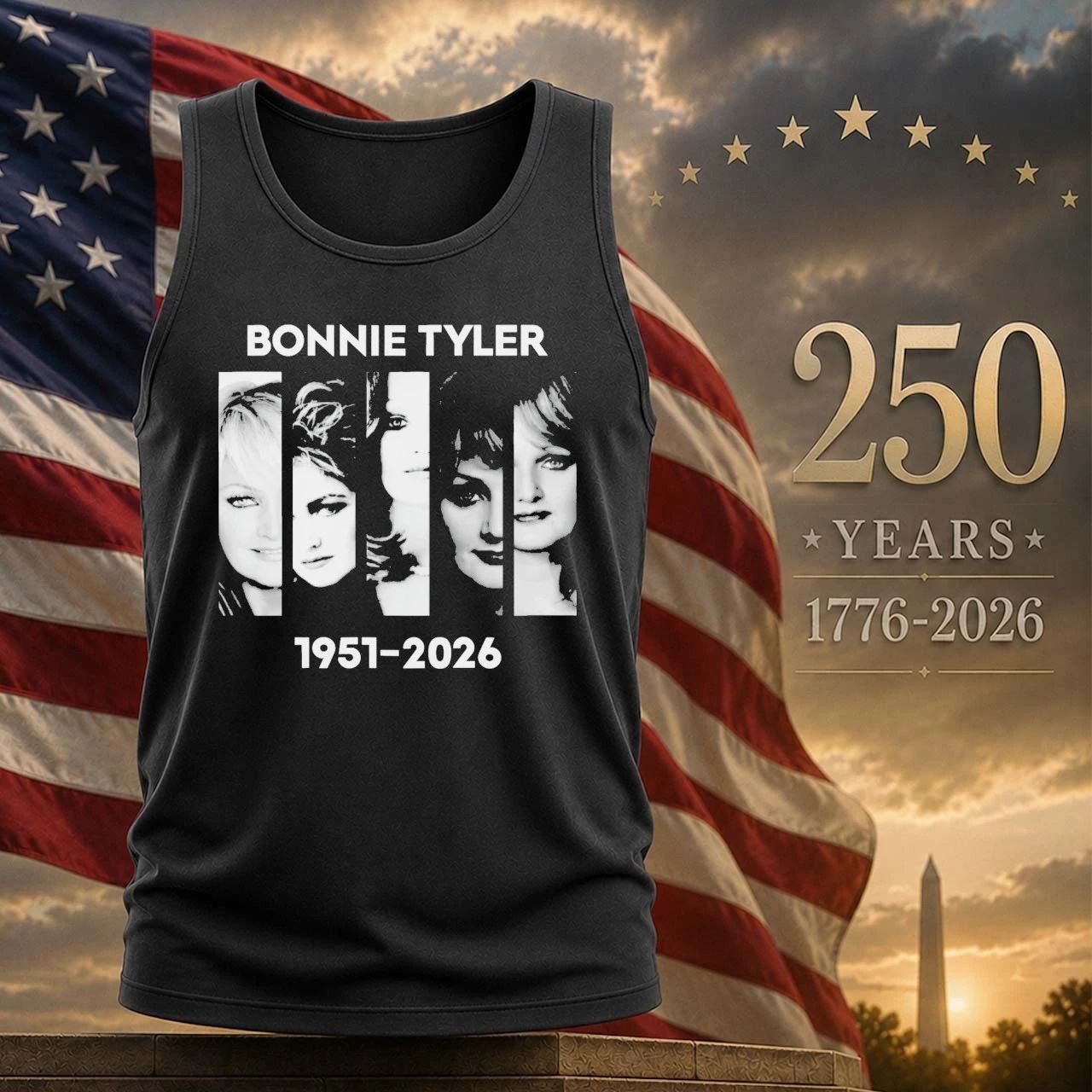 Bonnie Tyler 1951-2026 In Loving Memory Shirt