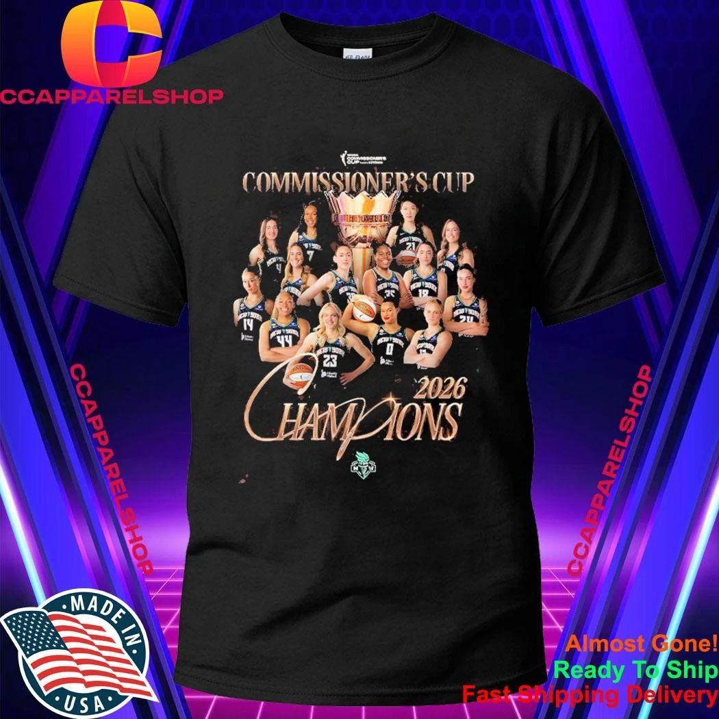 New York Liberty 2026 WNBA Commissioners Cup Champions Shirt
