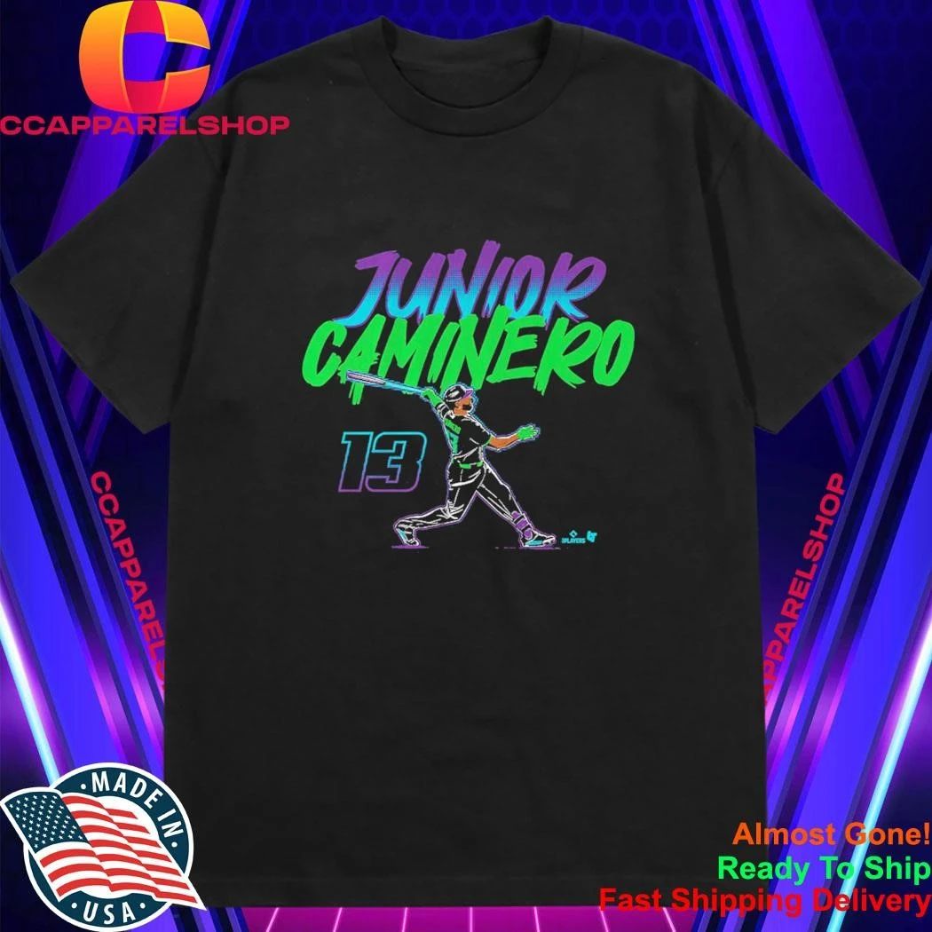 Junior Caminero Slugger Swing Number 13 Shirt