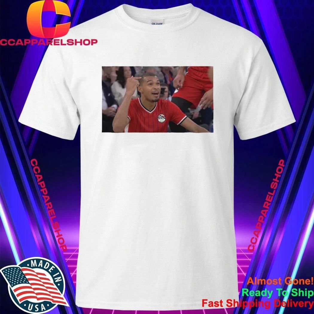 Victor Wembanyama Egypt Football National Team Kit Pointing Head Shirt